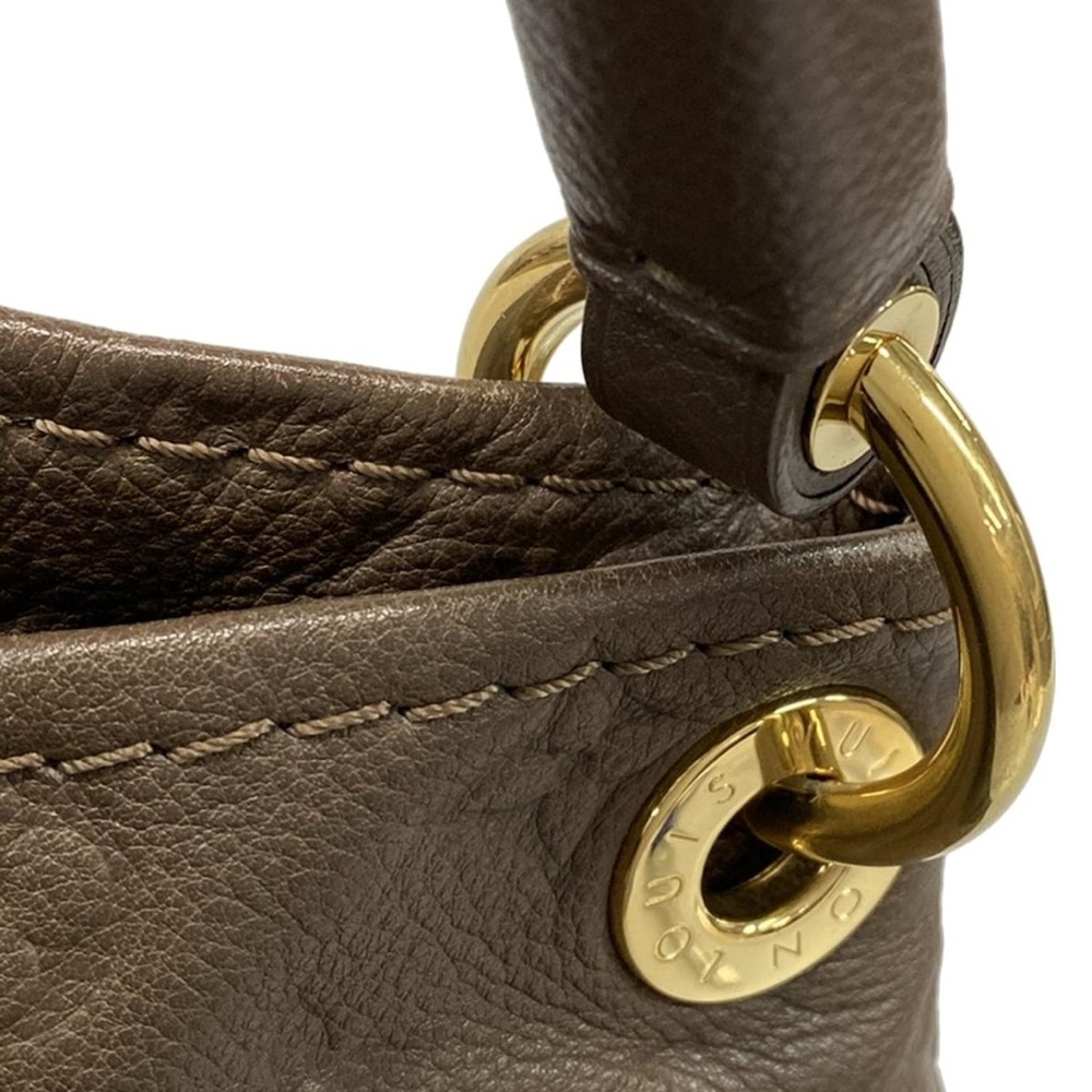 Authentic Louis Vuitton Artsy MM Terre Brown empreinte leather $3800 MSRP - Picture 10 of 14